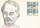 Dr Jim Stamps Switzerland Fdc Pro Patria 1967 Theodor Kocher 5+5 Block