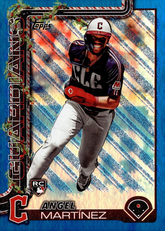 2025 Topps Holiday Angel Martínez #H82 RC