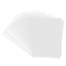 36Pieces Shrink Plastic Sheets,Shrink Sheets,Shrink Film Sheets Blank Shrink ...