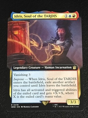 MTG Doctor Who Idris, Soul of the TARDIS Extended Art 0419 NM Rare