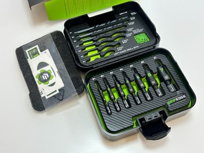NEW GripEdge BBX14S Broken Bolt Extractor Set 14-PC w/ Case