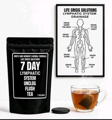 BEST TOP SOURCED HERBS IN THE WORLD MAX STRENGTH LYMPHATIC SYSTEM TEA-7 TEA BAGS