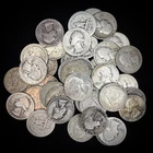 $10 FV 90% Silver Washington Quarters (40 Coins) Pre-1965 US Junk Silver A7-7