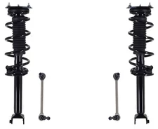 Rear Complete Struts & Links For Infiniti Q60 2017 2018 Rear Wheel Drive