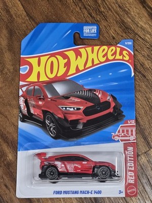 Hot Wheels Ford Mustang Mach-E 1400 Red Edition 1:64 Target Exclusive