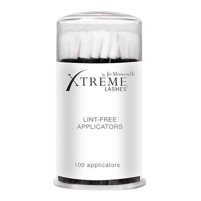 Lint-Applicators, 100 Count, Lash Extension Safe, Applicator Brushes for Clea...