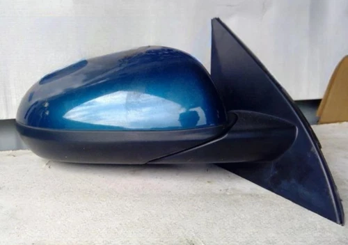 2017-2022 Kia Niro Right Front Passenger Side View Power Mirror Door Blue Oem