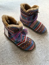 Steve Madden Merryy Women  s Multicolor Slippers Size 8 NO BOX Faux Fur