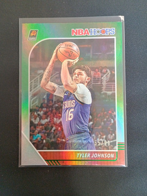 2019-20 Panini Hoops Tyler Johnson #155 Green 55/99 Phoenix Suns