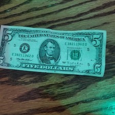 5 H THE UNITED STATES OF AMERICA THIS NOTE IS LEGAL TENDER FOR ALL DEBTS, PUB