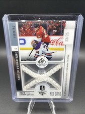 2024-25 Upper Deck SP Game Used Stanley Cup Net Cord Relics Carter Verhaeghe /25