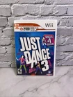 Just Dance 3 (Nintendo Wii, 2011) Target Exclusive Edition Rare CIB 2 Bonus Song