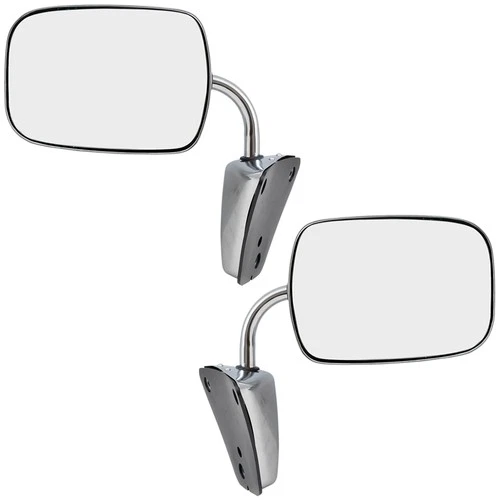 Manual Mirror fits 1975-1986 C10 Stainless Steel L=R Low Mount Manual Fold