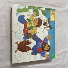 Vintage 1993 Milton Bradley Jack and the Bean Stalk Storybook Puzzle 60 Piece