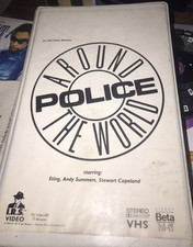 The Police BETA Around The World IRS Video 1983