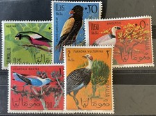 SOMALIA 1966 64-88 ** MINT IMMACULATE SET OF BIRDS (07015