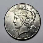 1928 Key Date Peace Silver Dollar In XF Condition