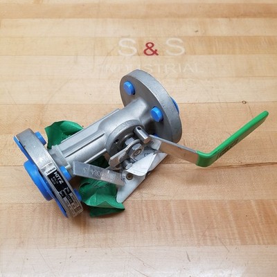 Kitz 300UTAM(C) 1/2'' Ball Valve, 300 Class, 316 Trim, CF8M Body, H-PTFE Seat