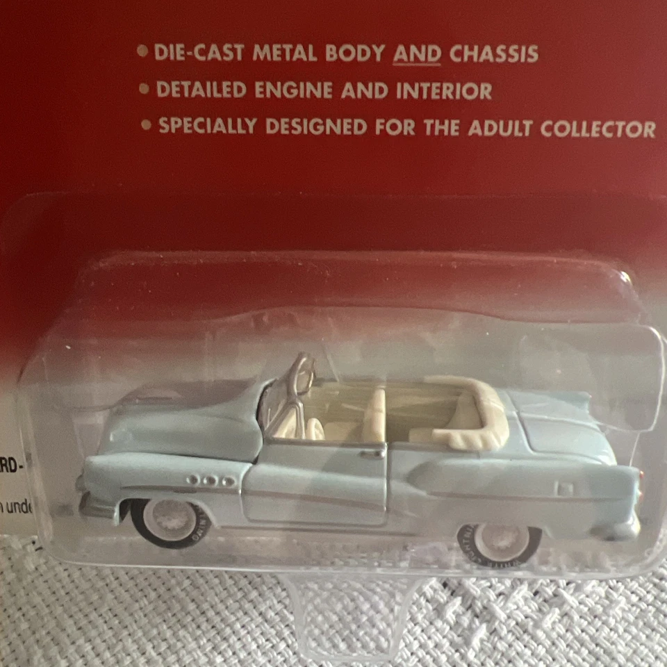 Johnny Lightning 53 Buick Super American ChromeWhite Lightning súper bonito como está Foto 2 de 4