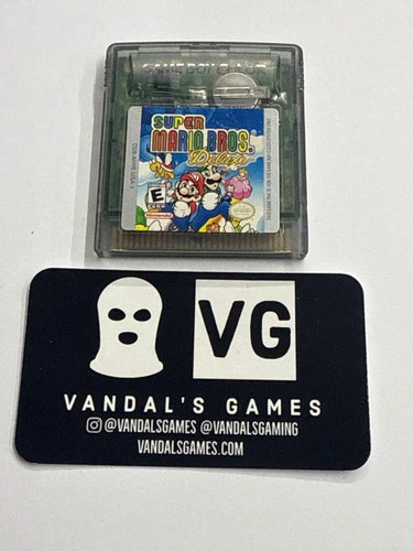 GBC - Super Mario Bros Deluxe Nintendo Gameboy Color Cart Only #2913