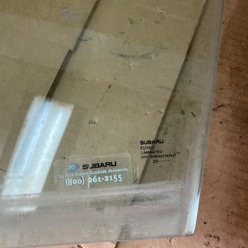 2020 2021 2022 2023 2024 Subaru Legacy XT Touring Front Left Glass Window OEM - Image 4 of 4