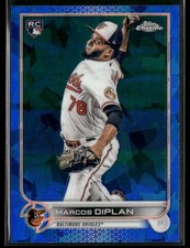 2022 Topps Chrome Sapphire Edition #517 Marcos Diplan 4Bv