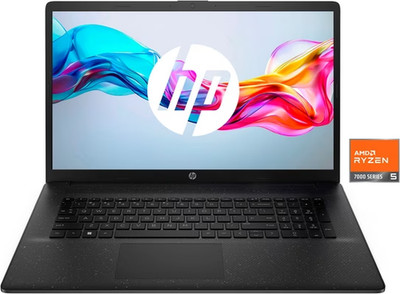 HP 17-cp AMD Notebook (43,9 cm/17,3 Zoll, AMD Ryzen 5 7520U, Radeon Graphics, 51