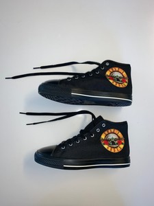 black shoes with roses