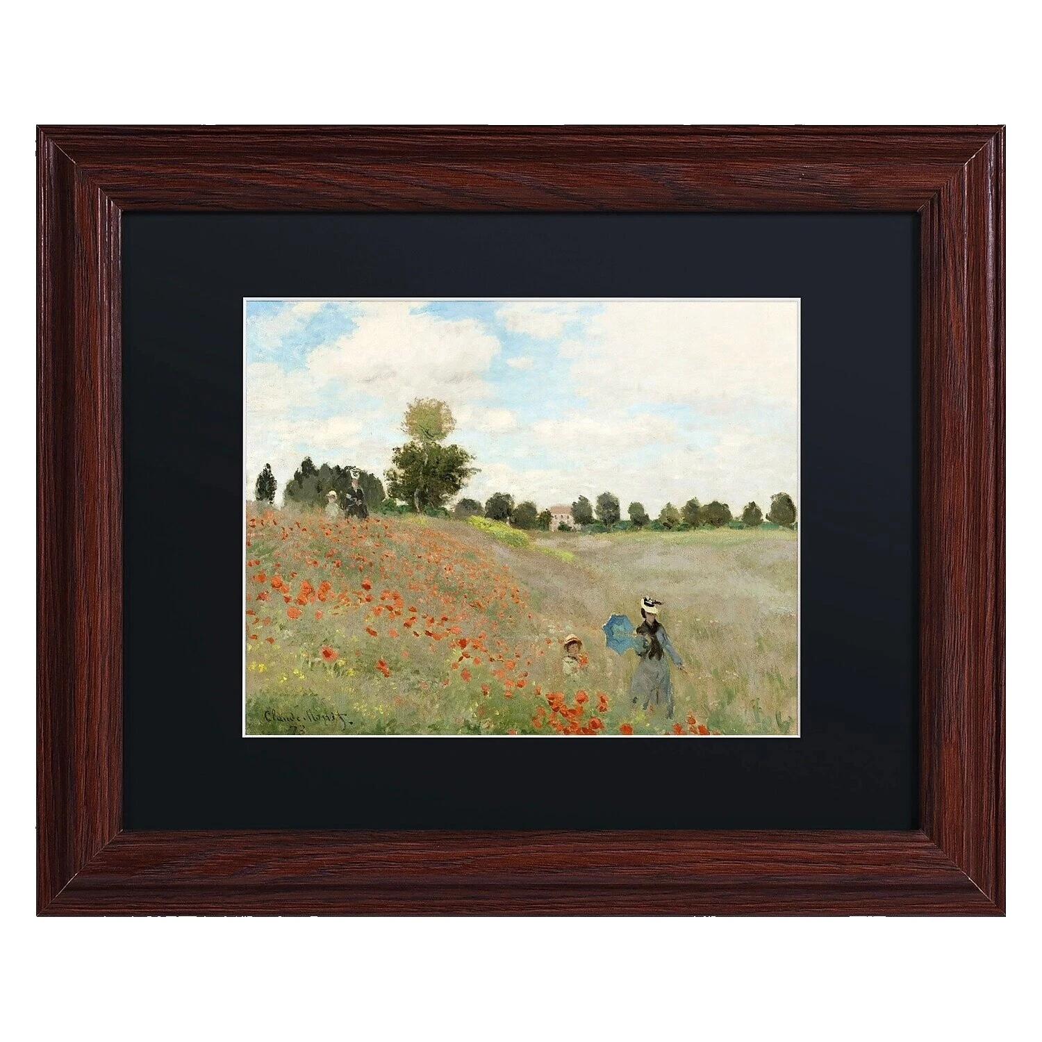 Холст пейзаж художественные гравюры Клод Моне