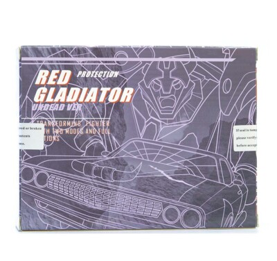 New APC Toys Red Gladiator Cliffjumper Zombie Version Action