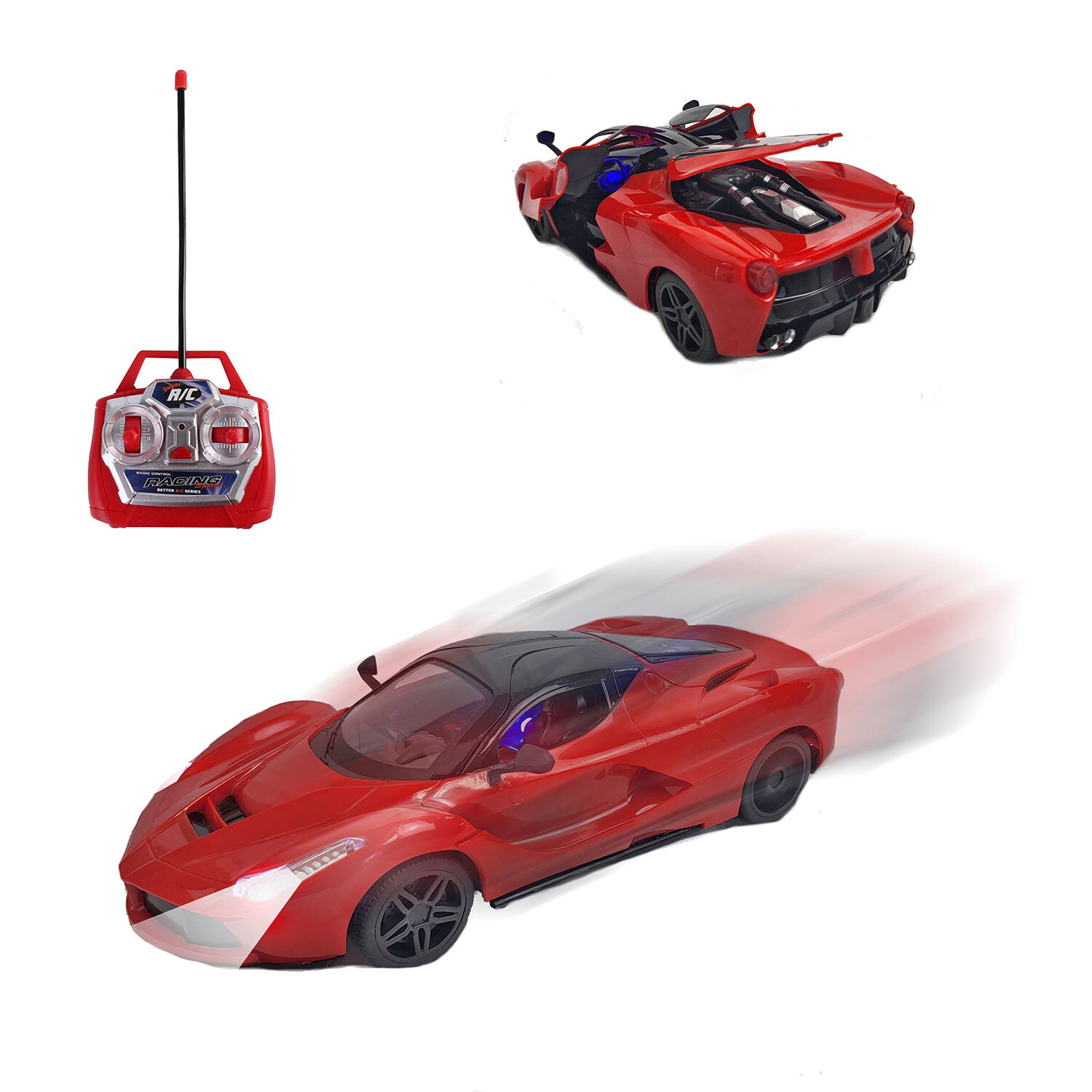 1/16 Convertible Vehicle Model Remote Control High Speed Toy Car For Kids Gift