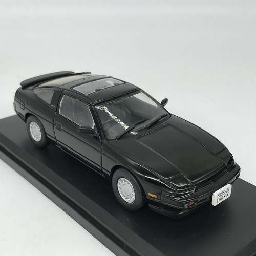 Mini Car Nissan 180 SX 1989 Black 1/43 Scale Box Display Diecast Vol 139 - Picture 7 of 11