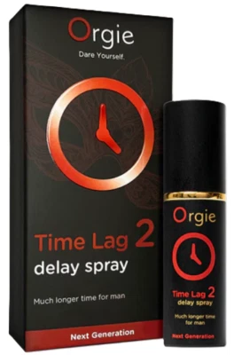 ORGIE Delay Spray 10ml Spray Retardante para Hombres, Alarga las Relaciones sexuales