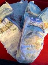 Baby Diaper  Sample. X 6 Nappies. Huggies Girl Boy Pull-up