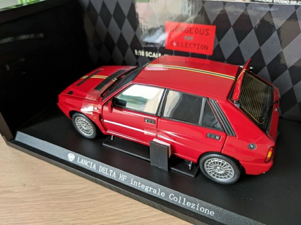 Lancia Delta HF Integrale COLLEZIONE RED KYOSHO 1/18 08341C - Photo 2/4