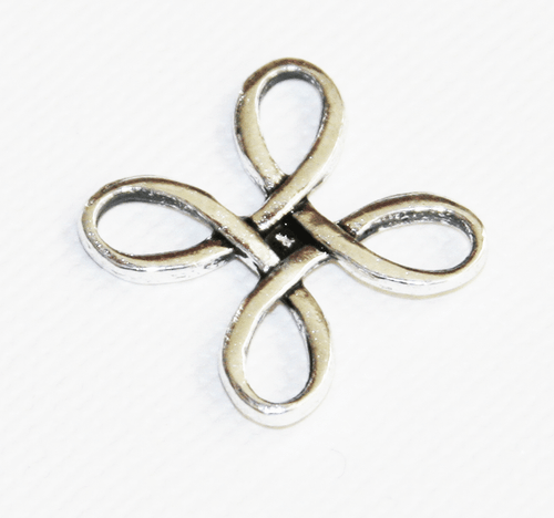 12 pcs of square flower links 23.5mm, zinc alloy connectors availavle 5 colors - Picture 5 of 10
