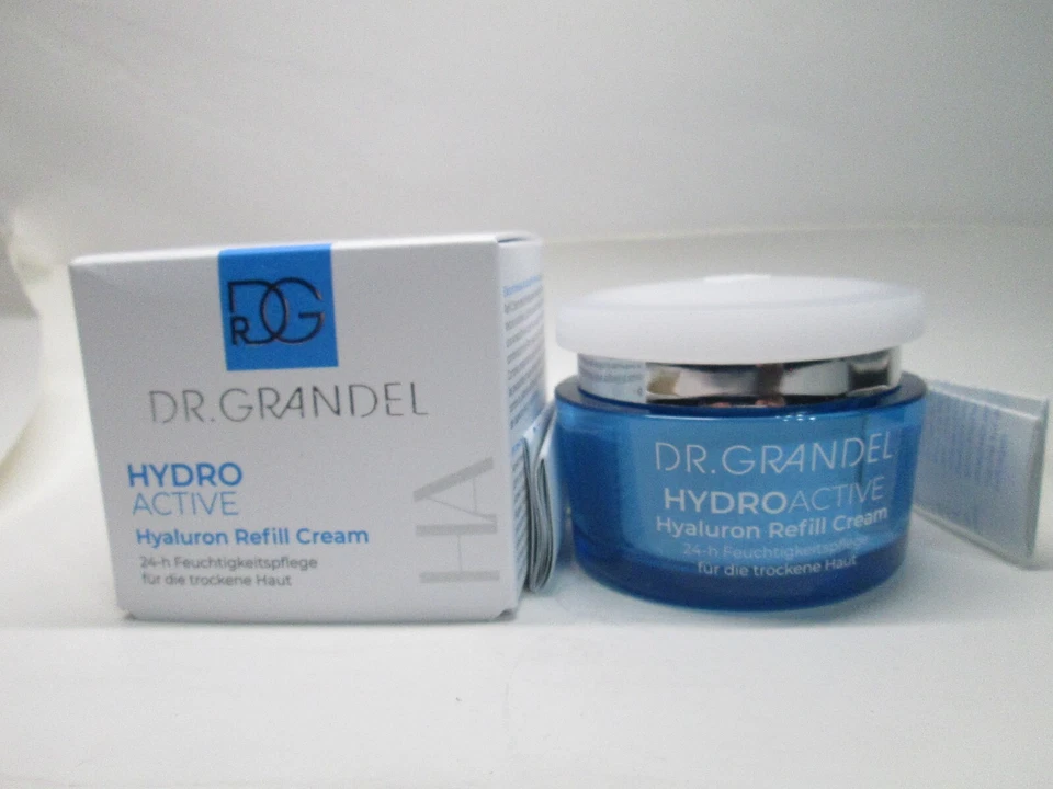 CREMA RECARGA DE HIALURÓN DR. GRANDEL HYDRO ACTIVE 24 h 50 ml/1,7 oz nueva Foto 2 de 3