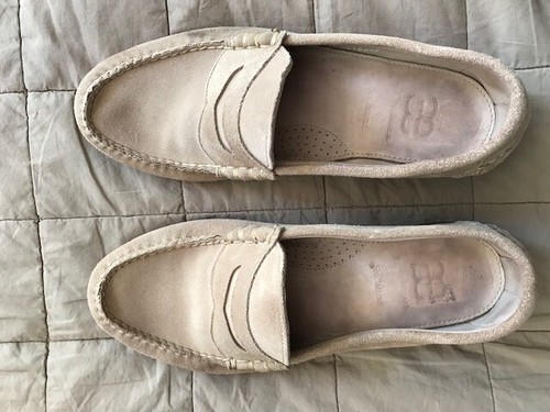 Sea Island Loafers 9D Bone Suede | eBay