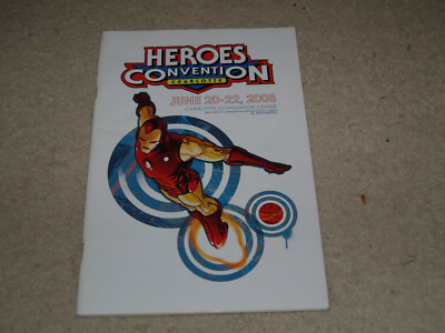 Heroes Convention Charlotte June 2008 Program - Iron Man Immonen