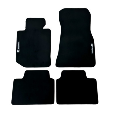 Car Floor Mats Velour For BMW 3 M3 G20 Waterproof Black Carpet Auto Liners New