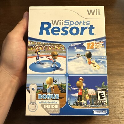 Brand New - Wii Sports Resort (w/ Wii MotionPlus) Nintendo Wii - Factory Sealed
