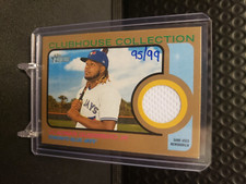 2022 Topps Heritage Vladimir Guerrero Jr. Clubhouse Collection Relic Gold /99 