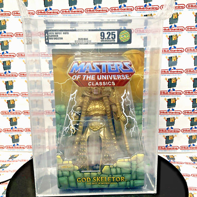 He-Man MOTU God Skeletor Super 7 Classics AFA CAS MOC New Sealed 2020 Mattel