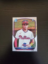 Jesus Caba - 2023 Bowman Chrome 1st Prospect BCP-164 - SHIMMER REFRACTOR