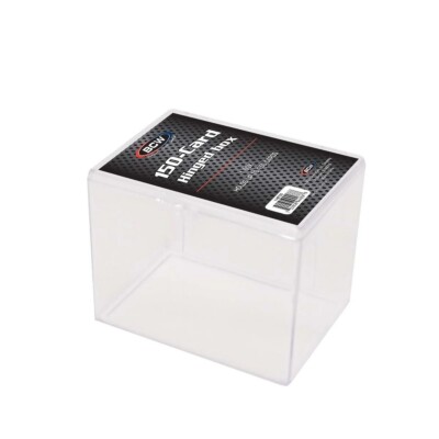 NEW (6 CT) BCW 150 Count Hinged Trading Card Box