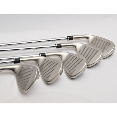 Juego de palos de golf de hierro TaylorMade M4 (7,8,9,P,S) diestro máximo KBS-R/85 (U) - Imagen 3 de 5