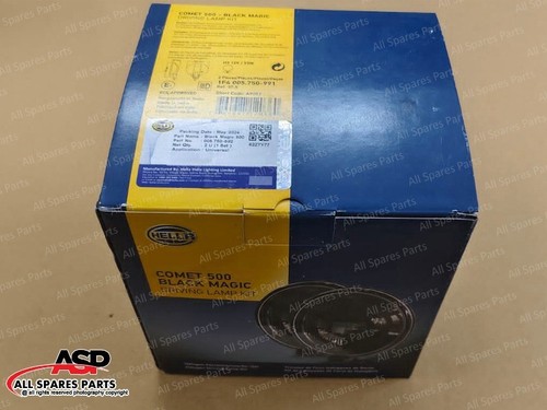 Brand New Hella 500 Series Black Magic 6.5 Inch Light 005750991 - Picture 7 of 7