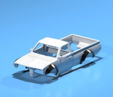 3D Resin Wide Body Kit for Hot Wheels Datsun 620 – Custom Diecast Upgrade Parts