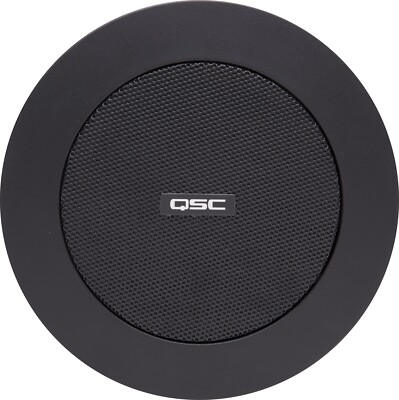 QSC AD-C.SAT-BK | Deckenlautsprecher | SCHWARZ | PAAR