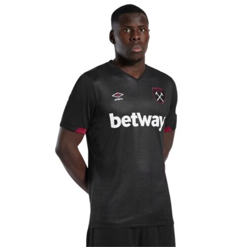 Umbro West Ham United FC Men's Away Shirt | Black | 2024/25 - Picture 2 of 8
